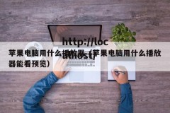 苹果电脑用什么播放器（苹果电脑用什么播放器能看预览）